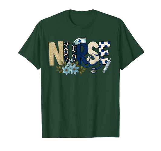 Vintage Nurse Appreciation Gift for Men Women Kid Boy Girl T-Shirt