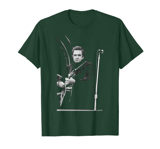 American Songwriting Legend Johnny Cash Live Andy Willsher T-Shirt