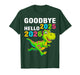 Goodbye 2025 Hello 2026 T Rex Happy New Year 2026 Boys Kids T-Shirt