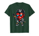 Valentines Day Heart Ice Hockey Goalie Love Hockey Men Boys T-Shirt