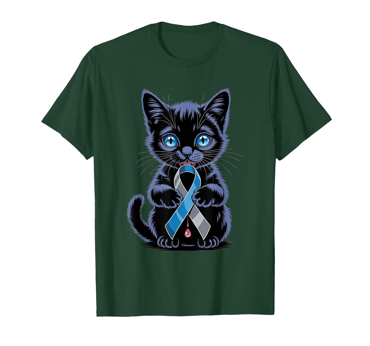 Cute Cat Diabetes Awareness T-Shirt