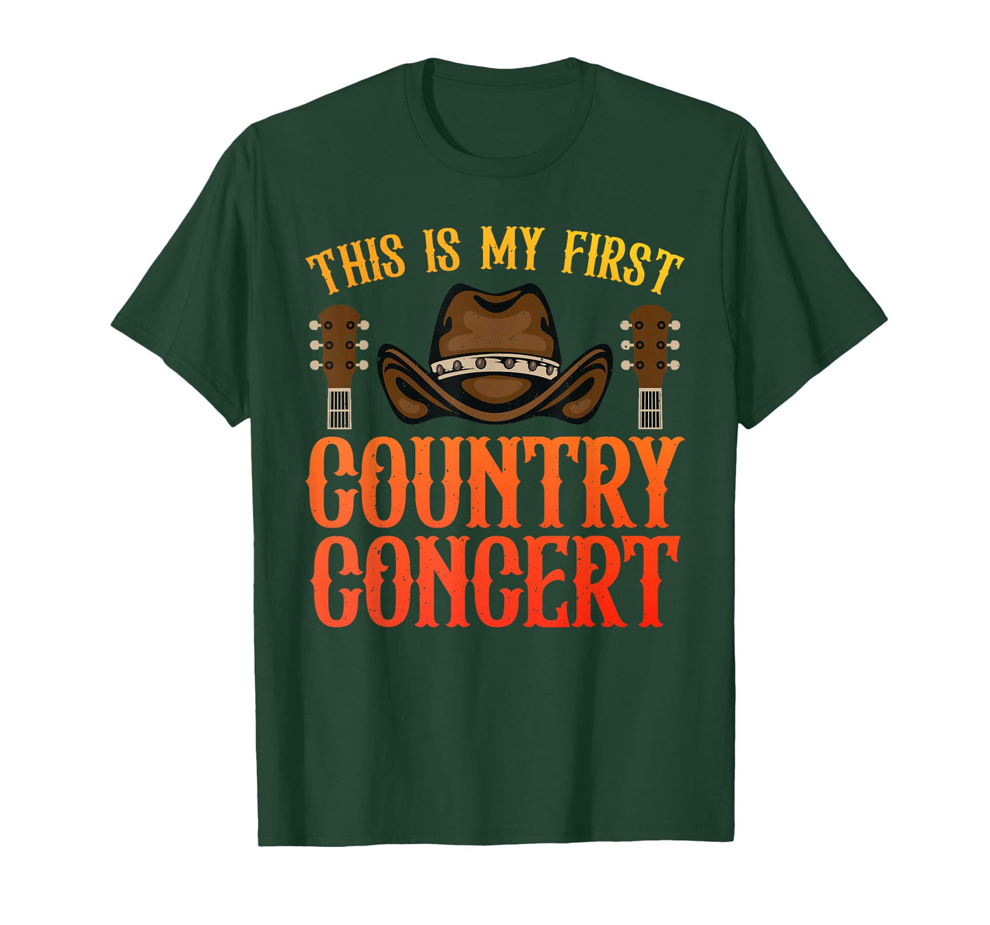 Country Concert Art for Men Women Kids Country Music Lover T-Shirt