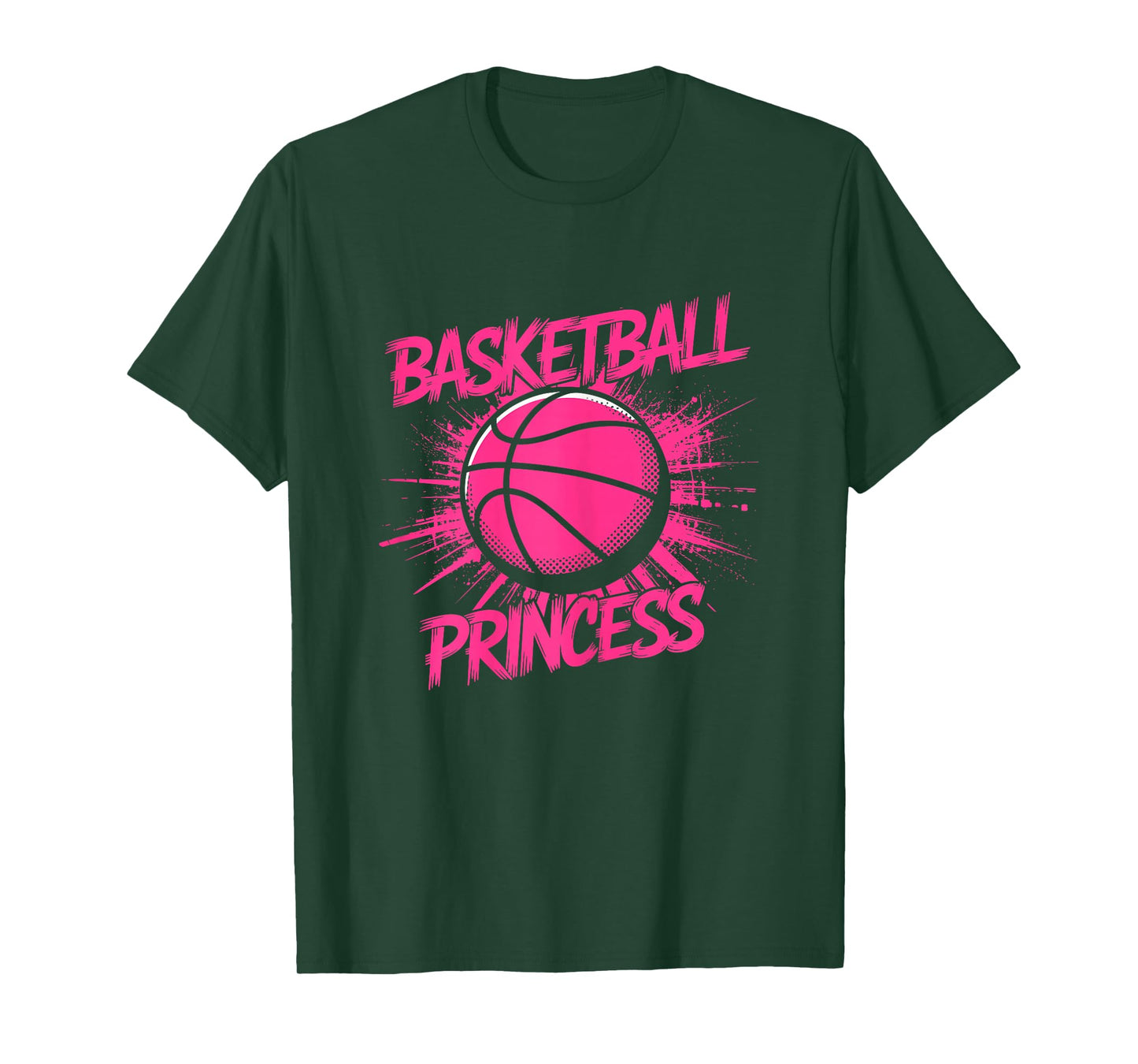 Basketball Princess Girl T-Shirt
