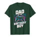 Dad of The Birthday Boy Matching Video Gamer Birthday Party T-Shirt