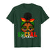 Social Worker Afro Girl Black History Month Flag Bandana T-Shirt