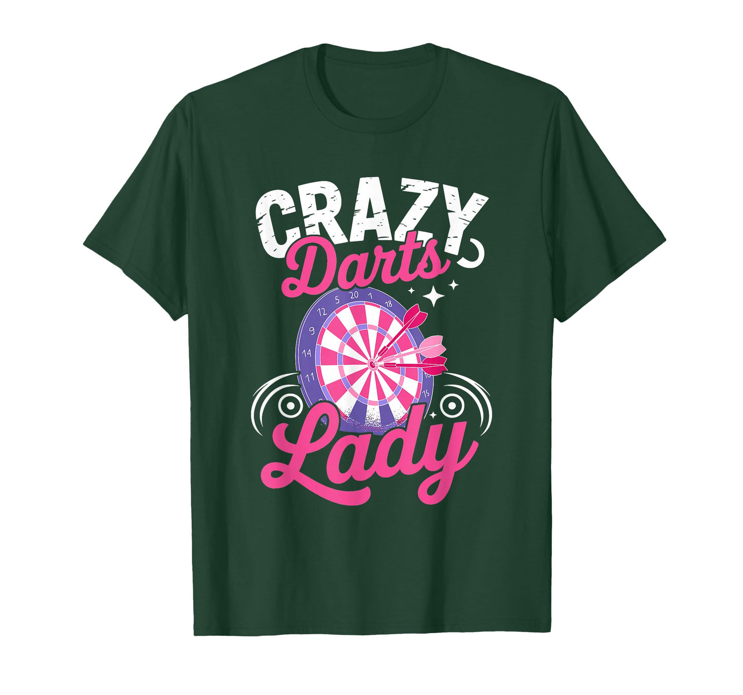 Crazy Darts Lady T-Shirt