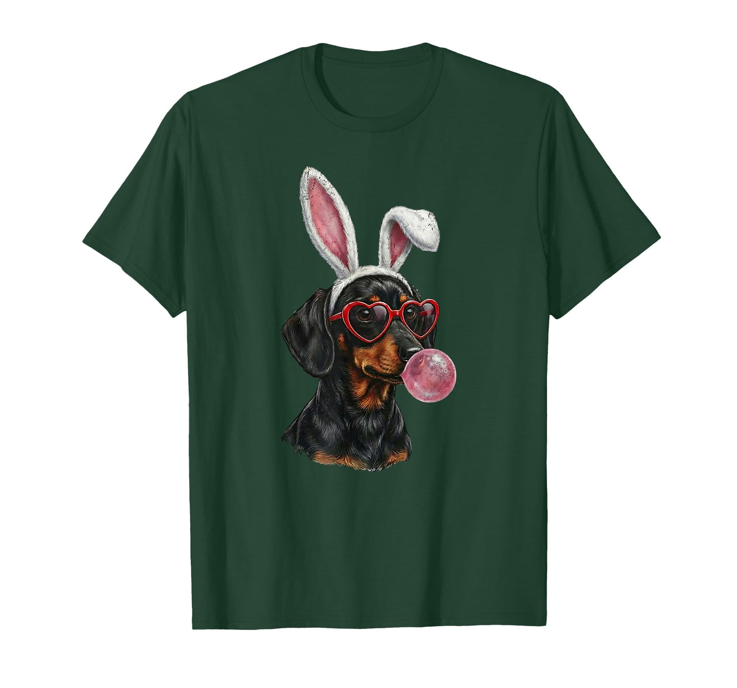 Dachshund Easter Bunny Wiener Dog Lover Weenie T-Shirt