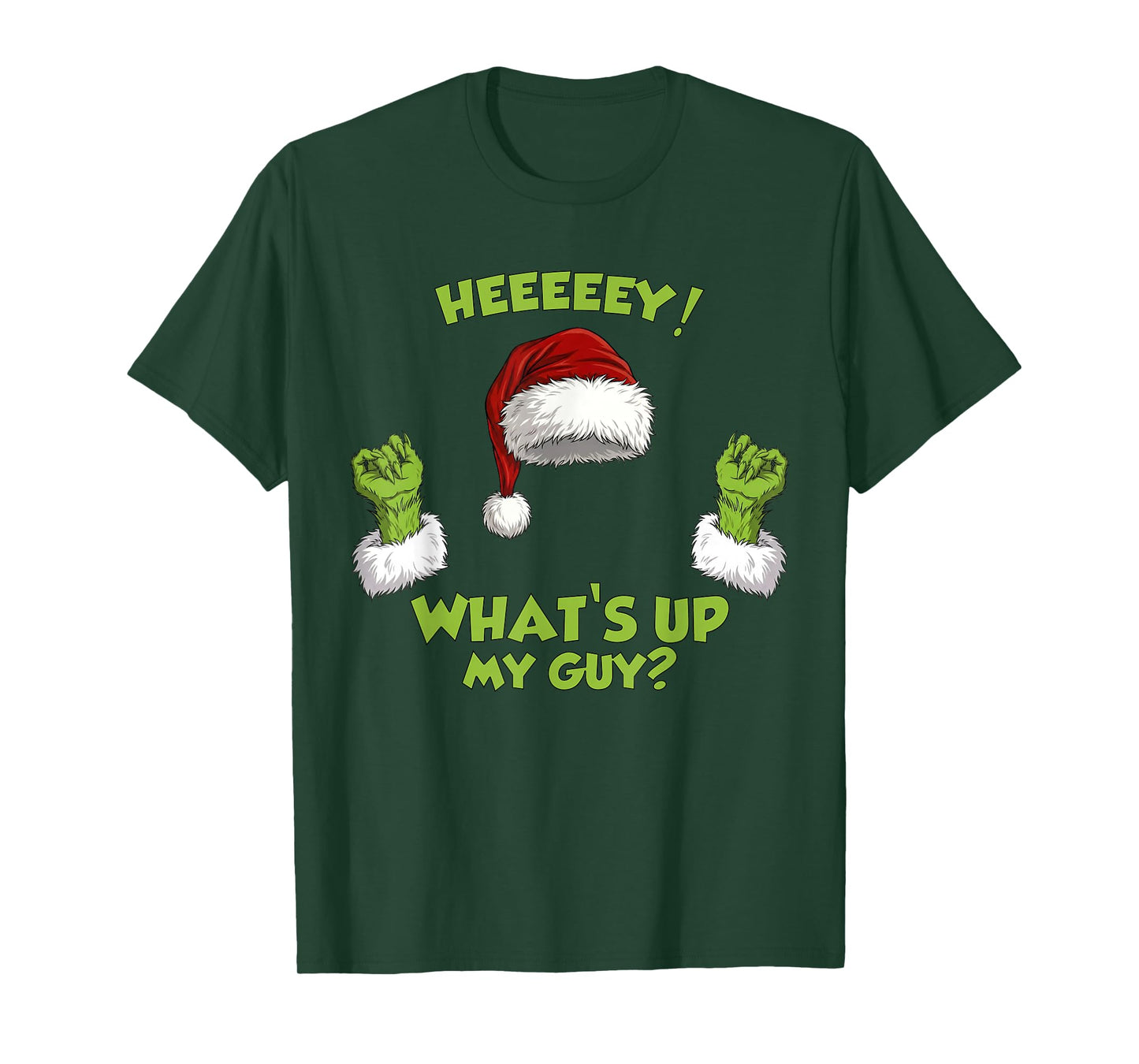 Funny What's Up My Guy Meme Xmas Christmas T-Shirt