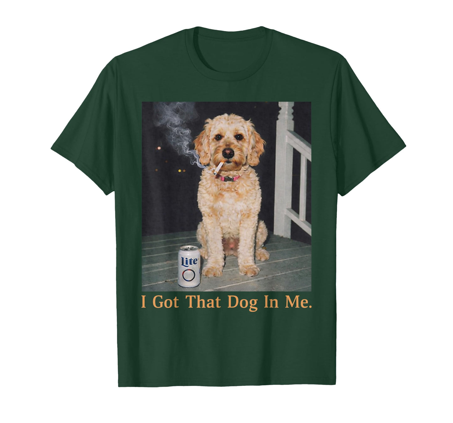 I Got That Dog in Me Funny Golden Doodle Meme for Men Women T-Shirt