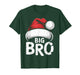 Brother Big Christmas Santa Family Matching Pajamas T-Shirt