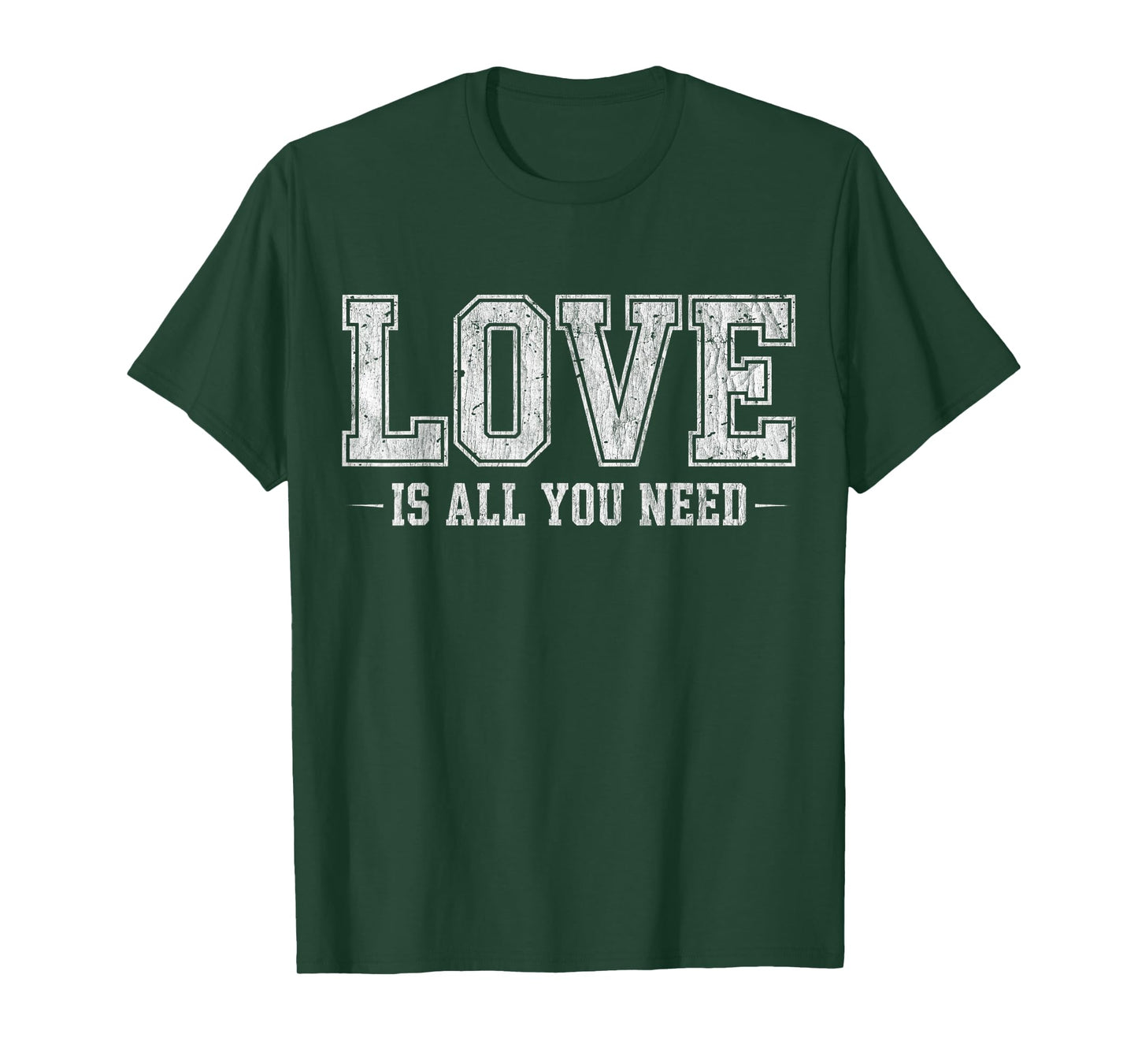 Love is All You Need Distressed T-Shirt