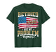 Retired 2026 Men Us Flag for Retirement T-Shirt
