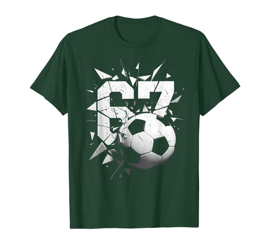 67 Six Seven Soccer Gen Alpha Brainrot Meme T-Shirt
