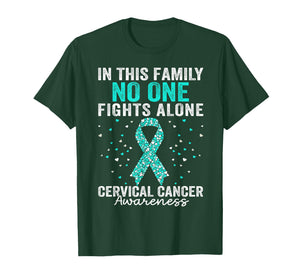 Motivational Support Cervical Cancer Awareness Men Women T-Shirt