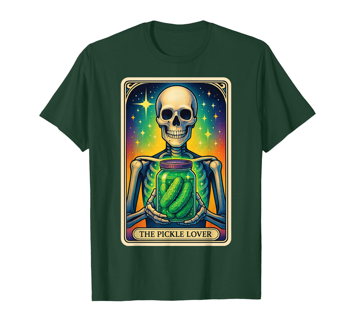 The Pickle Lover Tarot Card T-Shirt