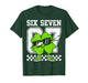 Boys St Patricks Day Dabbing Shamrock Clover 67 Six Seven T-Shirt