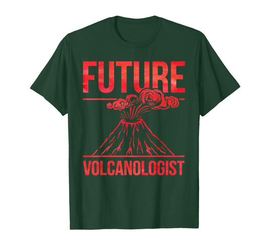 Volcano Art for Kids Boys Girls Volcano Lover Volcanologist T-Shirt