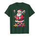 Christmas Baseball Santa Claus Drip for Boys Men Girls Women T-Shirt