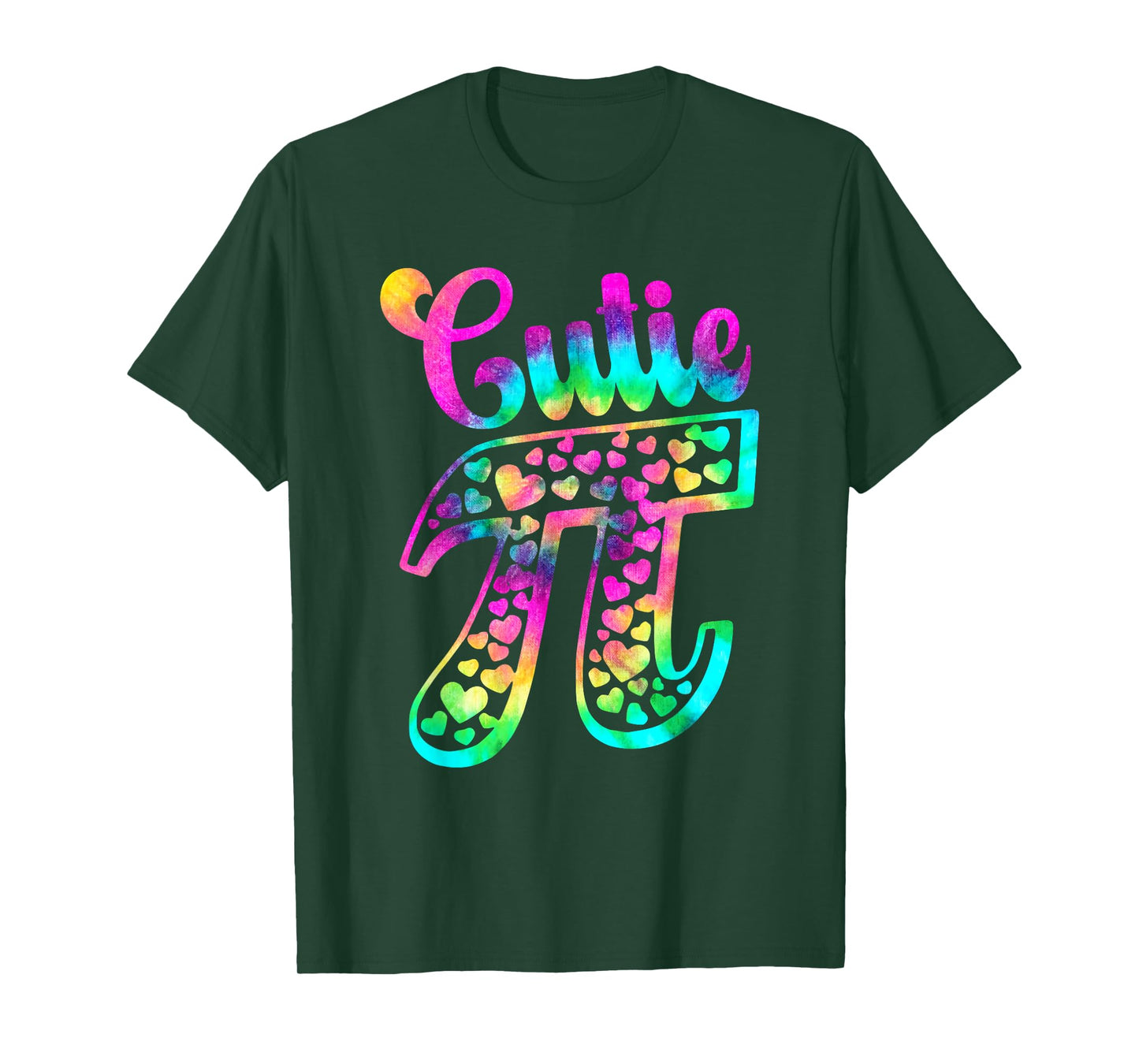Tie Dye Funny Cutie Pie 3,14 Pi Number Symbol Math Science T-Shirt