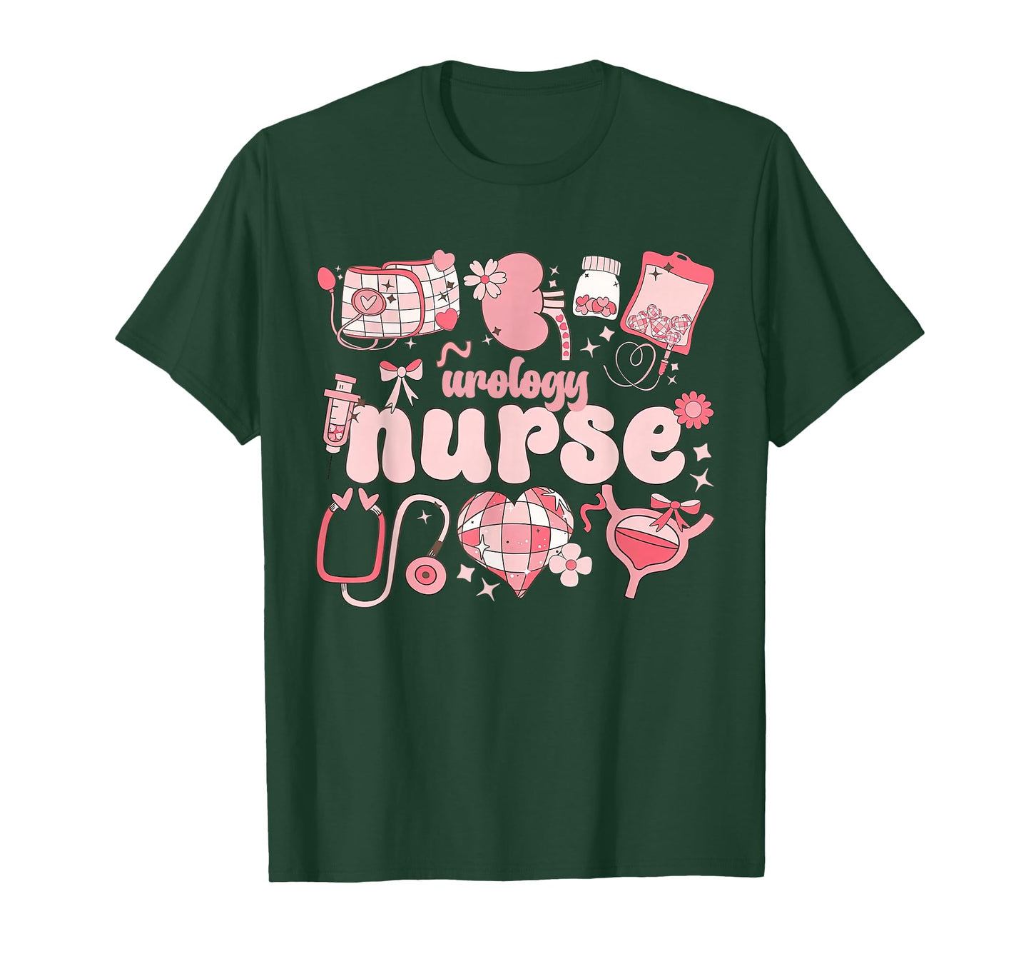 Urology Nurse Valentines Urologist Nephrologist Kidney Squad T-Shirt