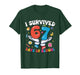 I Survived 67 Days of School Six Seven 67 Gen Z Meme Teacher T-Shirt