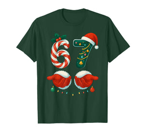 67 Christmas 6 7 Meme Pajamas Holiday Gen Alpha Slang T-Shirt