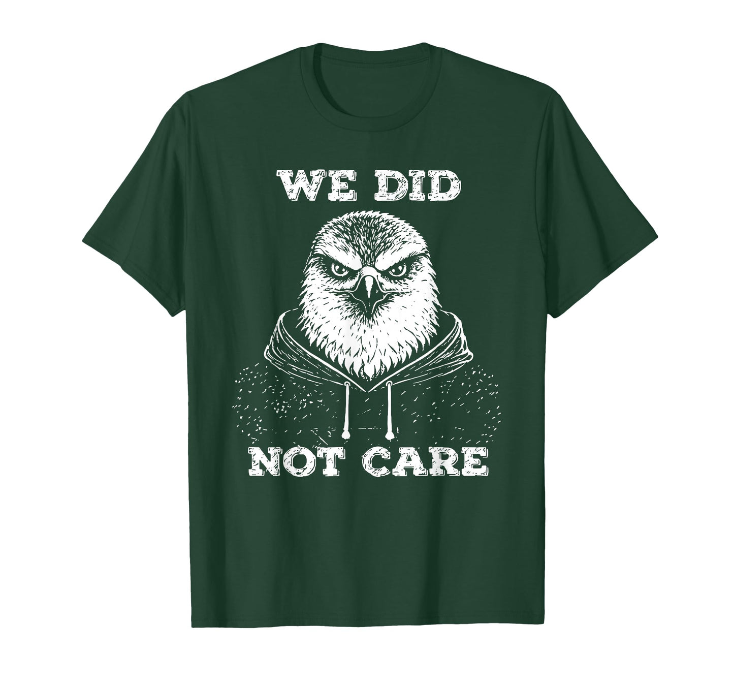 We Did Not Care Retro Vintage T-Shirt