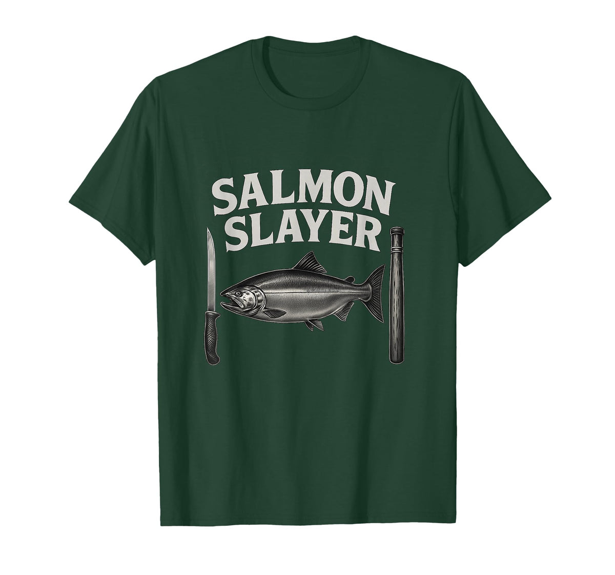 Salmon Slayer Tee Steelhead and Salmon Fishing T-Shirt