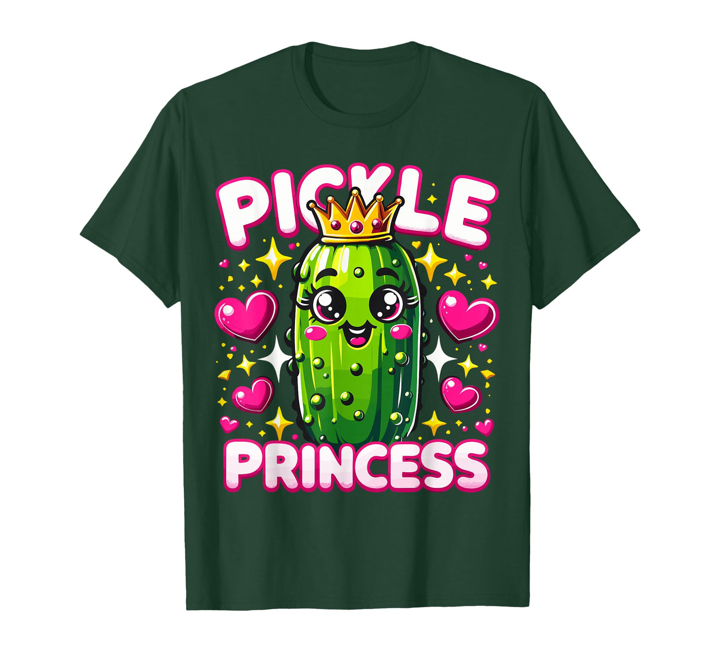 Pickle Princess Funny Dill Pickle Lover T-Shirt