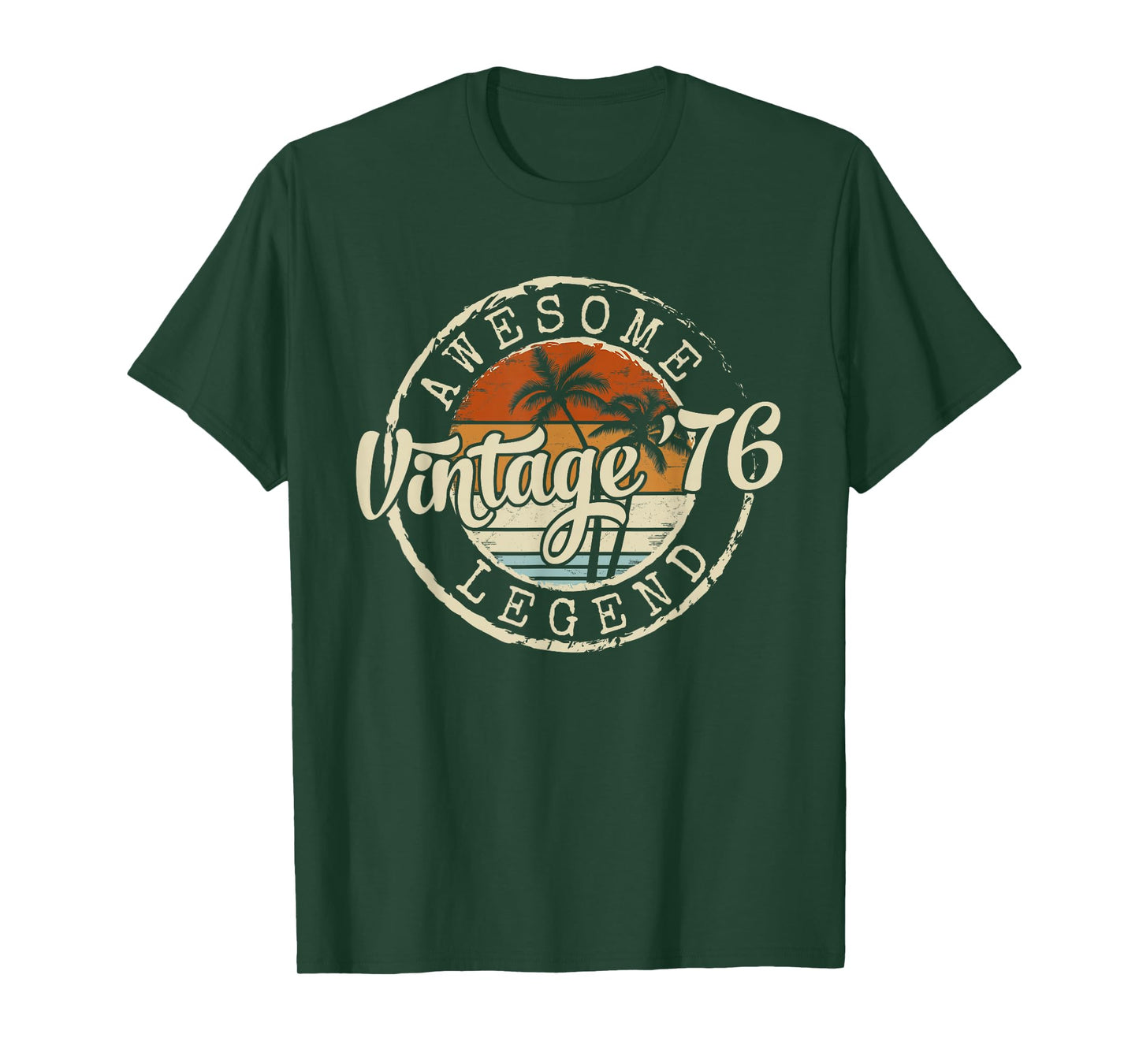Vintage 1976 50yr 50th Birthday Gifts for Men 50 Years Old T-Shirt