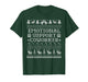 Emotional Support Coworker Funny Ugly Christmas Sweater T-Shirt