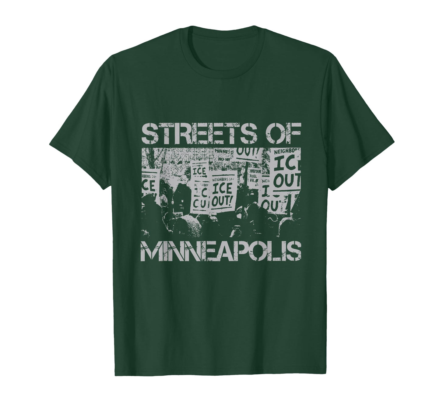 Streets of Minneapolis Right Now, Ice Out T-Shirt