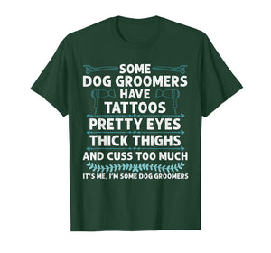 Best Dog Groomer Art for Men Women Pet Groomer Dog Grooming T-Shirt