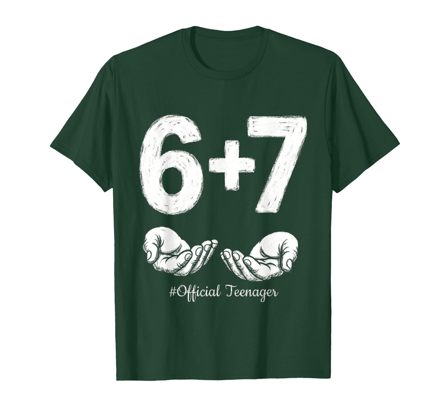 13th Birthday 6 7 Official Teenager Funny 13 Year Old Boy T-Shirt