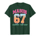 Six Seven Ice Cream 67 Funny Gen Alpha Mason Meme (On Back) T-Shirt