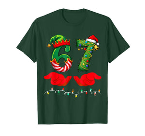 67 Christmas 6 7 Meme Pajamas Holiday Gen Alpha Slang T-Shirt
