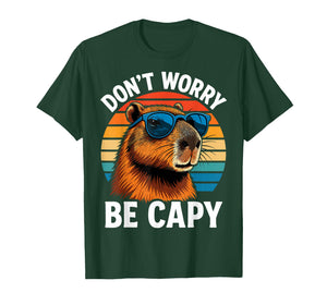 Dont Worry Be Capy Capybara T-Shirt