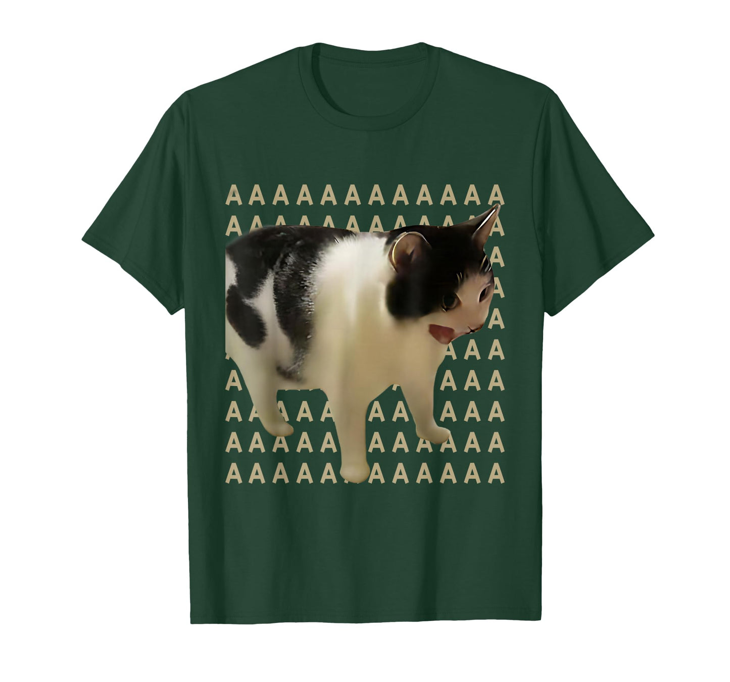 Funny Screaming Cat Meme Dank Meme Silly Cat T-Shirt