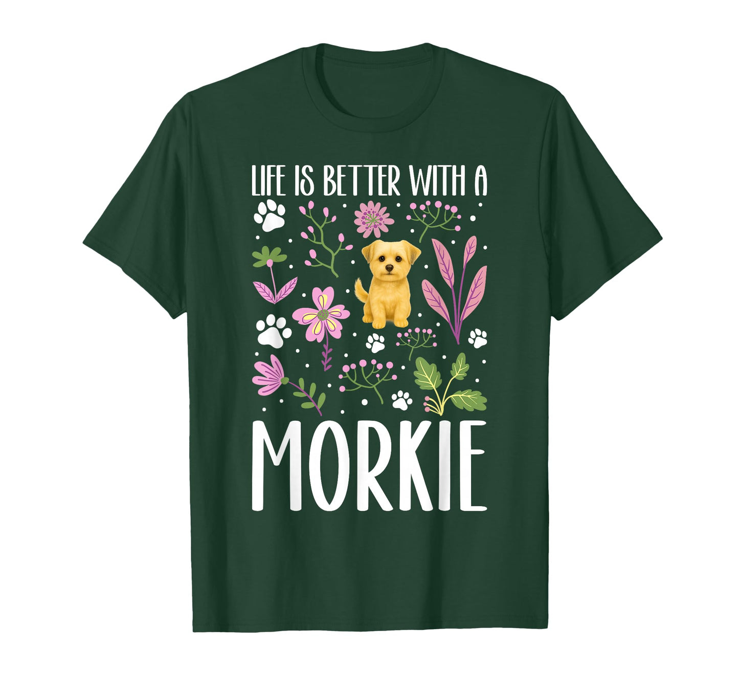 Morkie Owner Morkie Mom Morkie Lover Morkie Dad T-Shirt