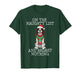 Funny Christmas English Springer Spaniel Naughty List T-Shirt
