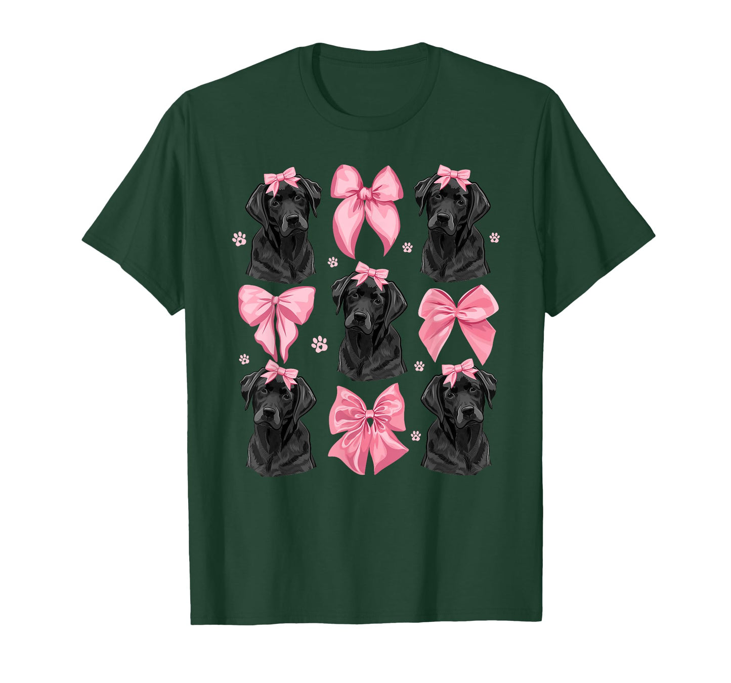 Black Lab Owner Coquette Black Labrador Lover T-Shirt