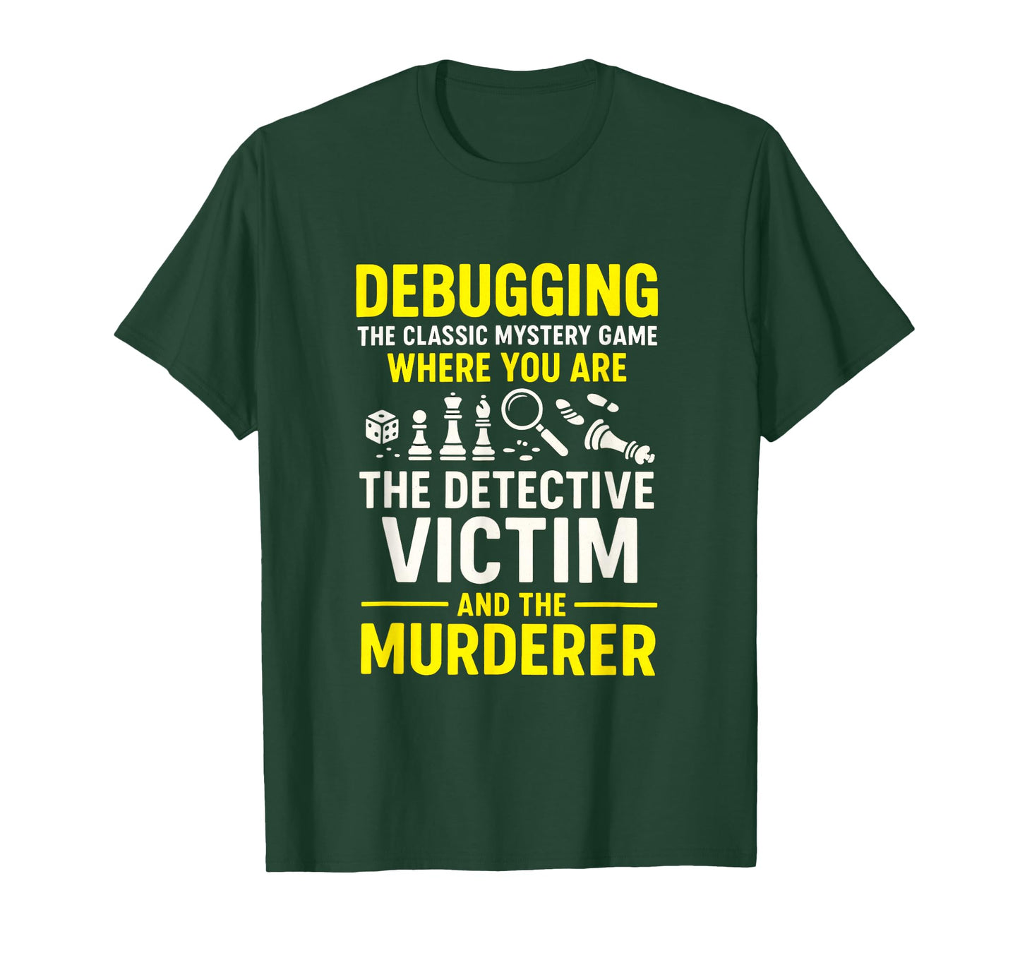 Debugging Classic Mystery - Programmer Computer Nerd T-Shirt