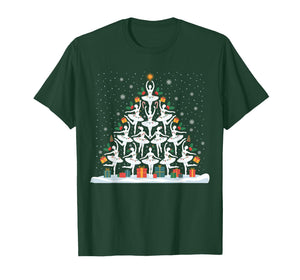 Cute Ballet Christmas Tree Dancer Women Girls Xmas T-Shirt