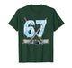 67 Hockey Drip Number Funny Meme Style Boys Graphics T-Shirt