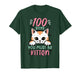 100 Days You Must Be Kitten Cute 100th Day of School Kids T-Shirt
