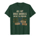 All My Role Models Went to Prison Jesus God Bible Gospel T-Shirt
