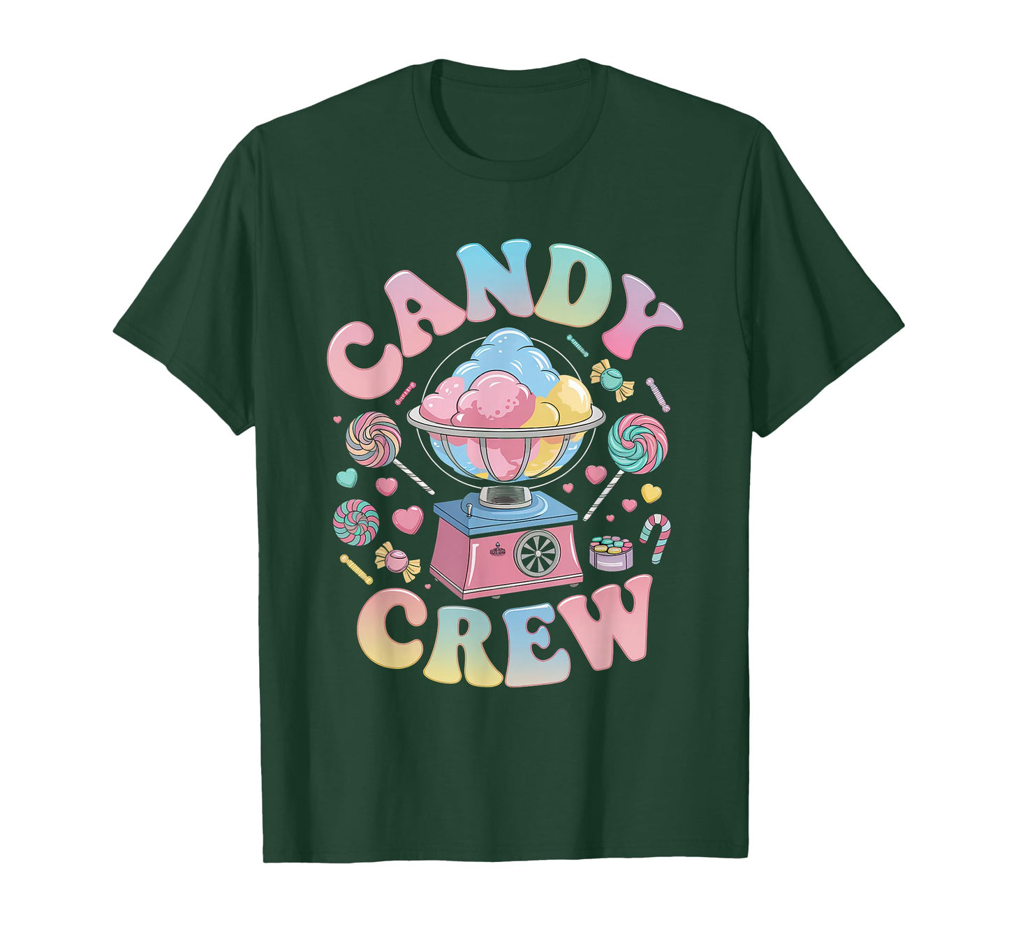 Candy Crew Tshirt Adult Men Women Kids Christmas Pajamas T-Shirt