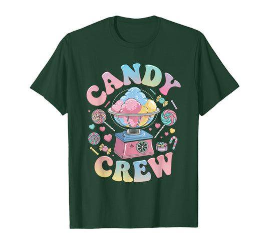 Candy Crew Tshirt Adult Men Women Kids Christmas Pajamas T-Shirt