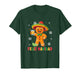 Feliz Navidad Christmas Mexixcan Funny Gingerbread Drinker T-Shirt