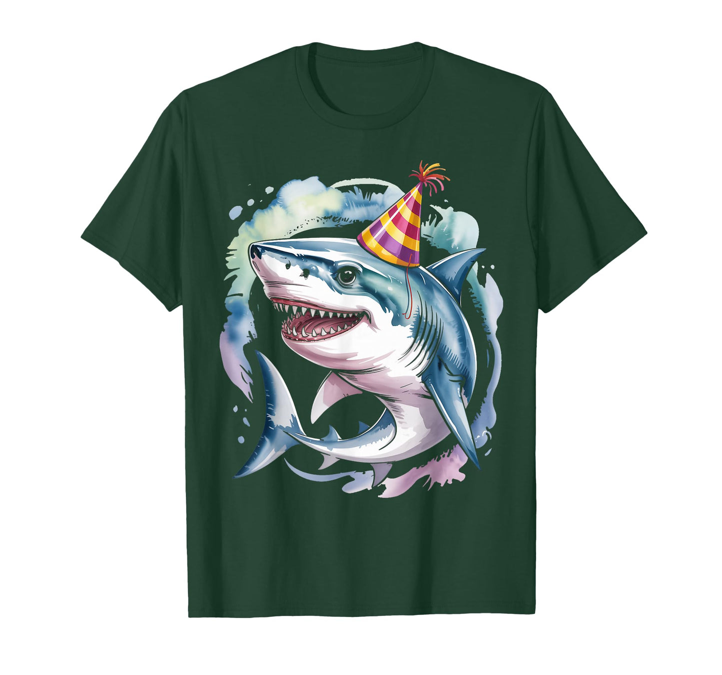 Shark Party Shark Birthday Party Toddler Ocean Cute Shark T-Shirt
